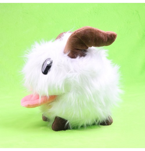 9.8in Game LOL Poro Plush Toy Poro Doll Cute Soft Stuffed Animal Kids Toys Christmas Gift Home Decor