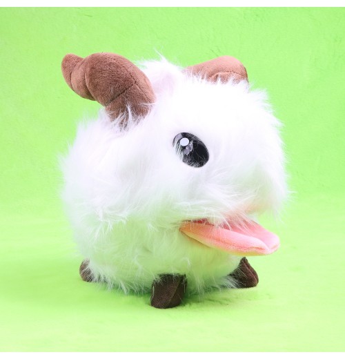 9.8in Game LOL Poro Plush Toy Poro Doll Cute Soft Stuffed Animal Kids Toys Christmas Gift Home Decor