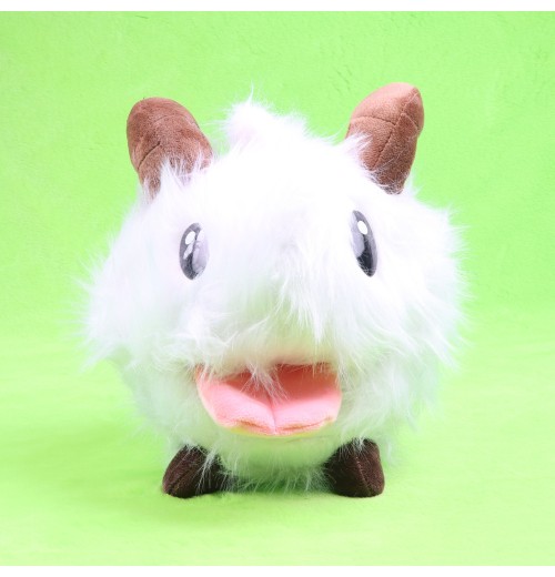 9.8in Game LOL Poro Plush Toy Poro Doll Cute Soft Stuffed Animal Kids Toys Christmas Gift Home Decor