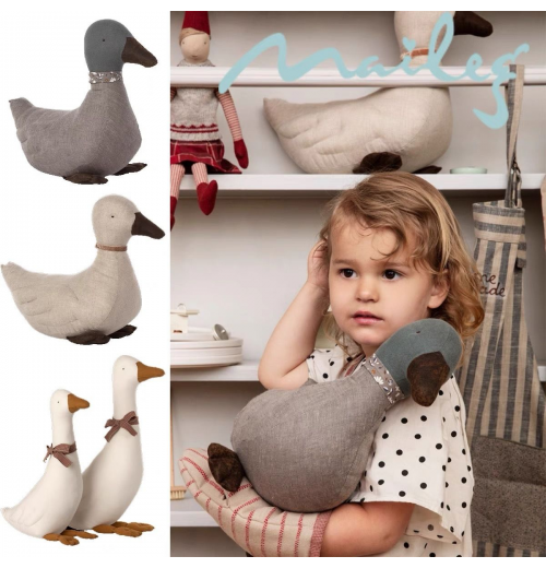 Baby Sleeping Doll Cute Duck Coaxing Sleeping Goose Comfort Doll Photo Decoration Props Toy