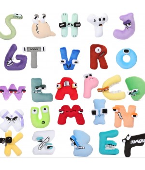 Alphabet Lore Plush Toy, 26pcs A-Z Cute Funny Stuffed Figure Doll For Kids And Adults, Birthday Choice For Fans Gifts